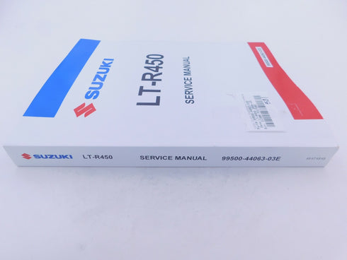 SUZUKI MECHANIC REPAIR SERVICE SHOP MANUAL BOOK LTR450 450 QUAD RACER OEM NEW